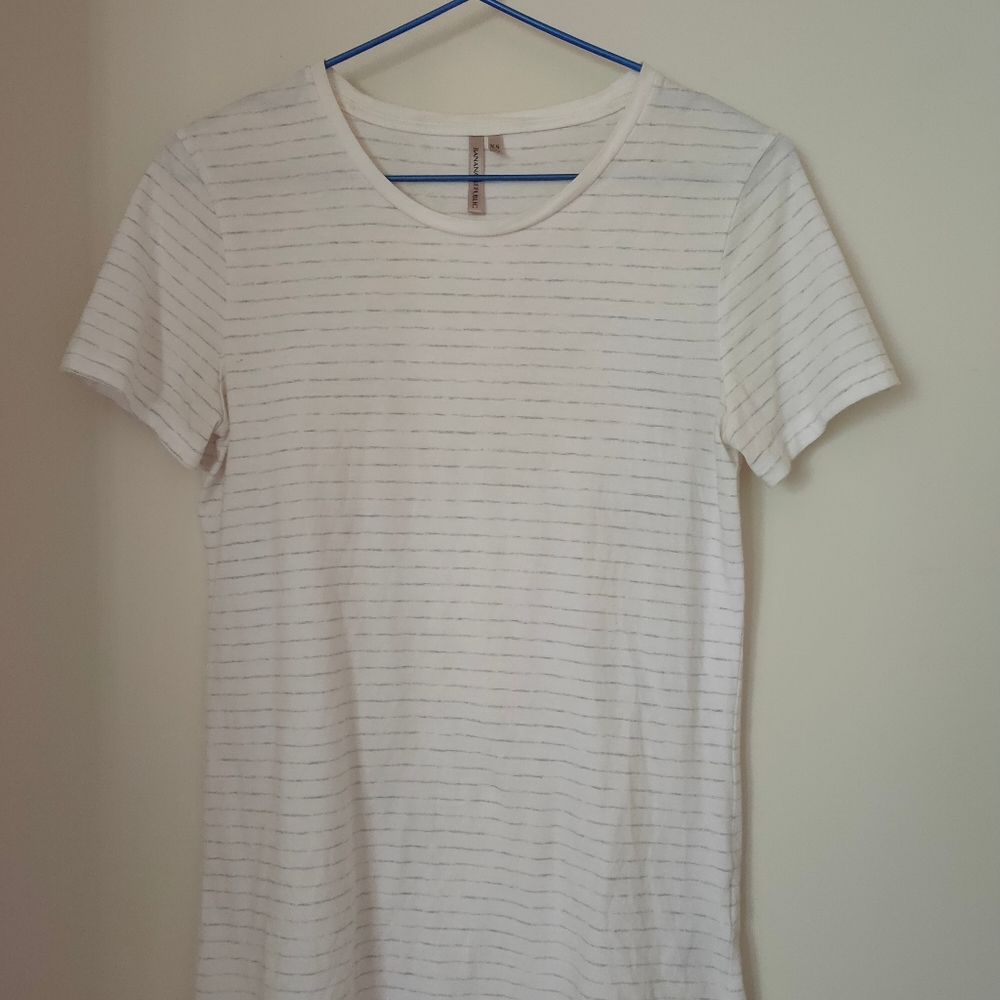Womens striped short sleeve
